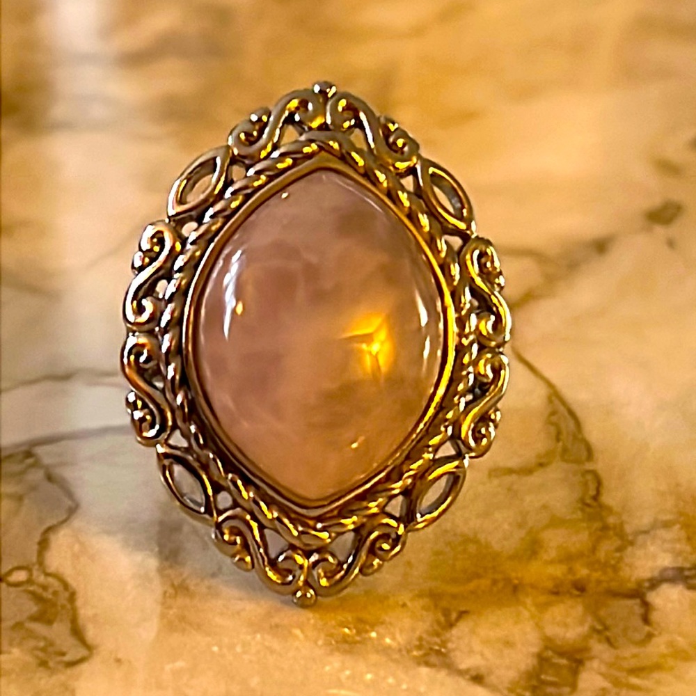 Pink Quartzite Ring